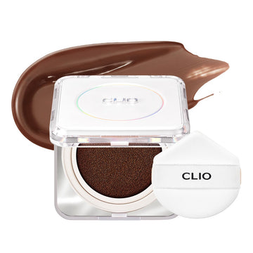 Clio Kill Cover Founwear Cushion The Original I 20 Shades, Korean Cushion Foundation, Cushion Make Up, Full& High Coverage, Airy Satin, Natural Matte Finish Look (40C Mocha, One Size)