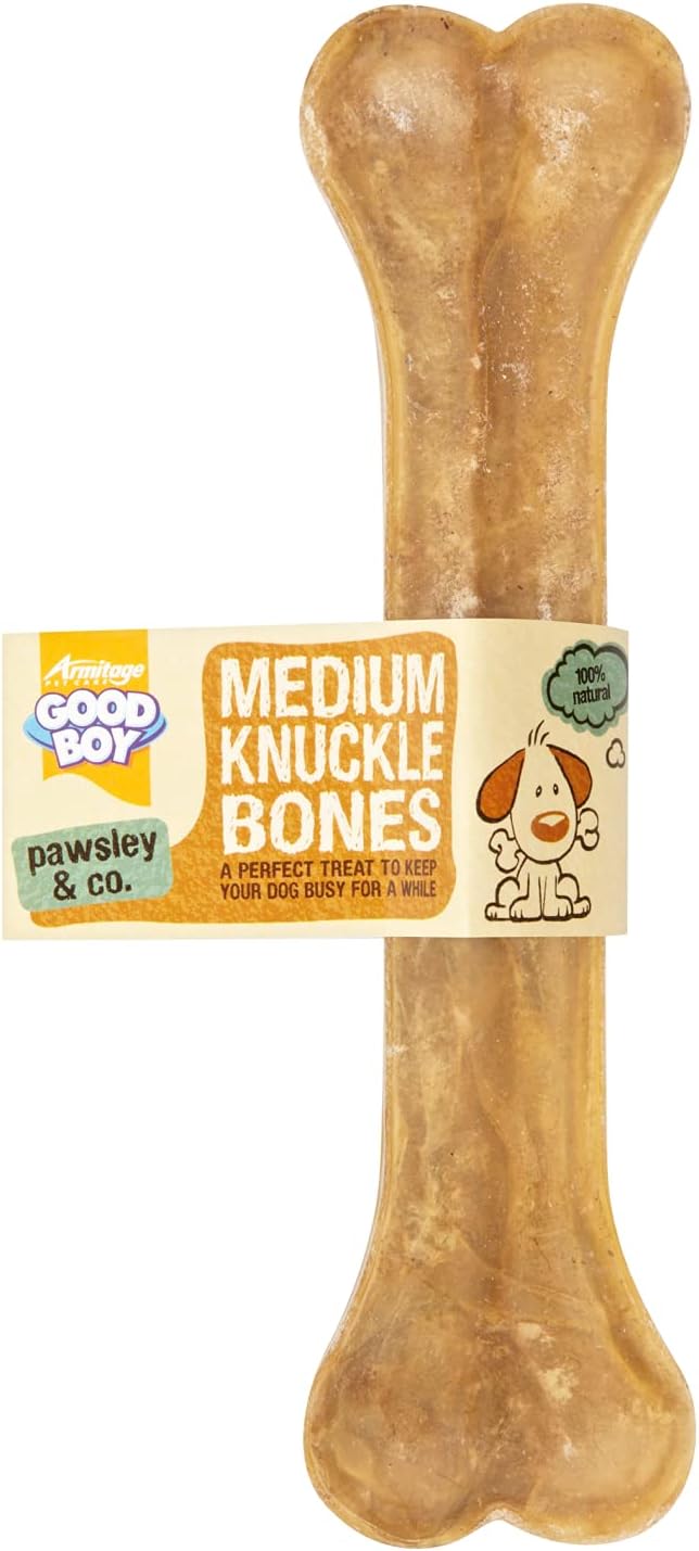 Good Boy Rawhide Knuckle Bones "MEDIUM" Dog Treats (Pack of 10) : Amazon.co.uk: Pet Supplies