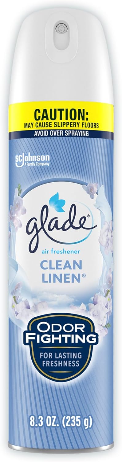 Glade Air Freshener Room Spray, Clean Linen, 8.3 oz