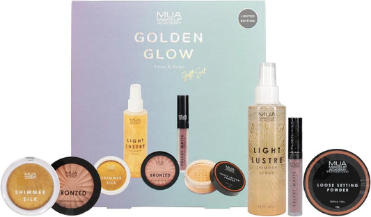 Mua Golden Glow 5Pc (Highlight, Shim Spray, Lipstick, Bronzer & Powder)