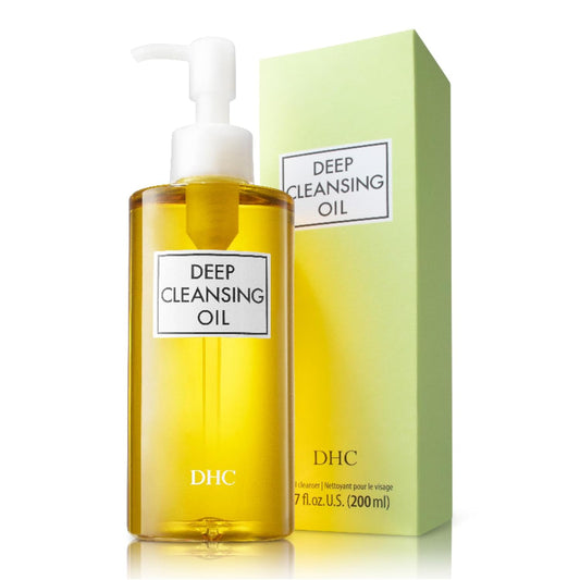 Dhc Deep Cleansing Oil, Facial Cleansing Oil, Makeup Remover, Cleanses Without Clogging Pores, Residue-Free, Fragrance And Colorant Free, All Skin Types, 6.7 Fl. Oz