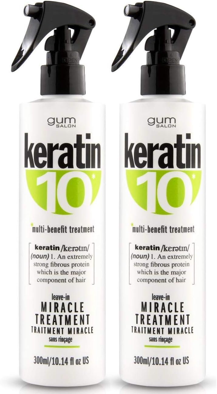 Keratin 10 Miracle Treatment 300Ml Gum Salon Duo Offer