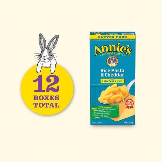 Annie’S Four Cheese Penne Macaroni And Cheese Dinner With Organic Pasta, 5.5 Oz (Pack Of 12)