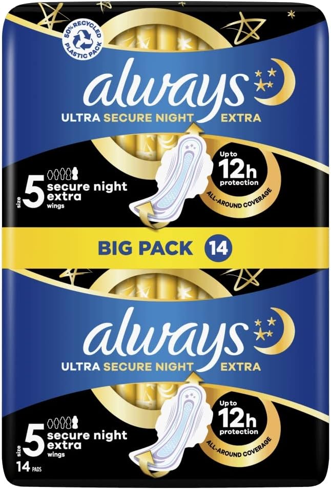 Always Ultra Secure Night Xtra : Health & Household