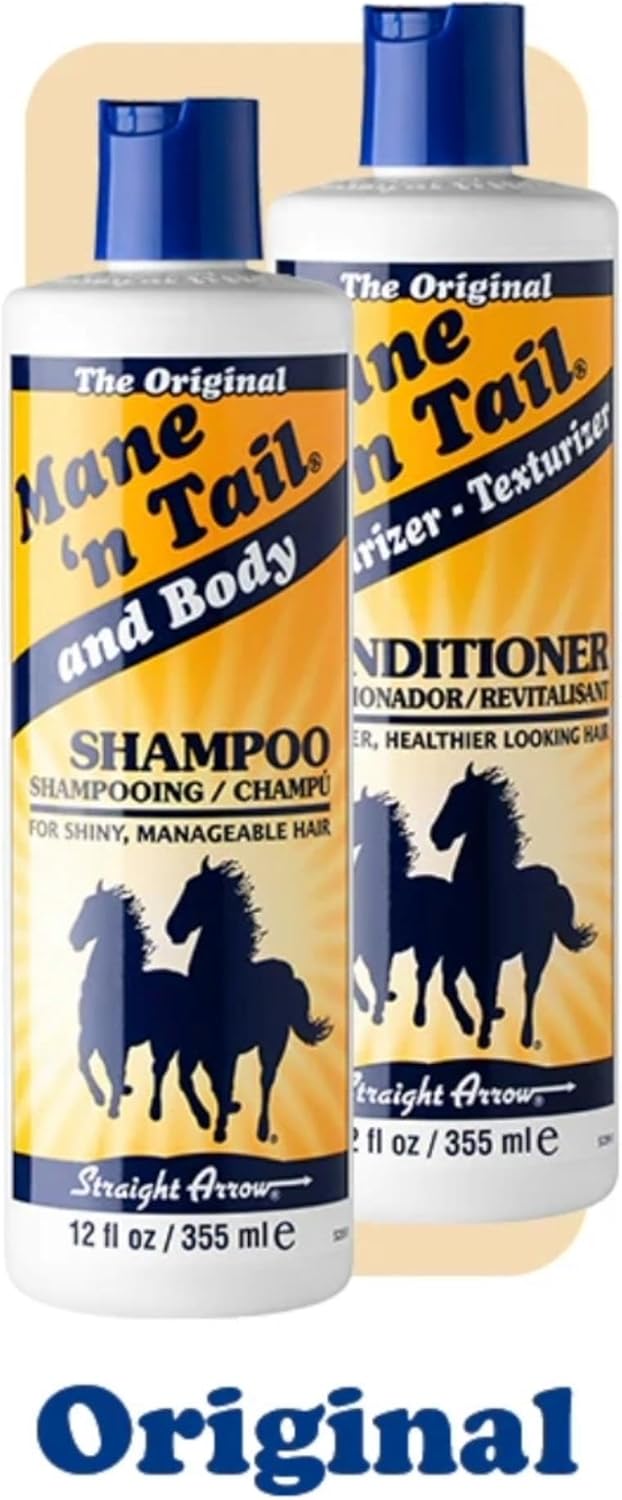Mane 'N Tail Original Formula Shampoo And Conditioner Twin Pack, For Healthier Looking Hair, 355 Ml (Pack Of 1)