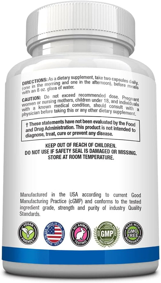 Approved Science Neurexil - Natural Nootropic Support with DMAE - Enhance Brain Function, Sharpen Clarity, Boost Memory - L-Tyrosine, Ginkgo Biloba, Huperzine A, BioPerine - 60 Capsules