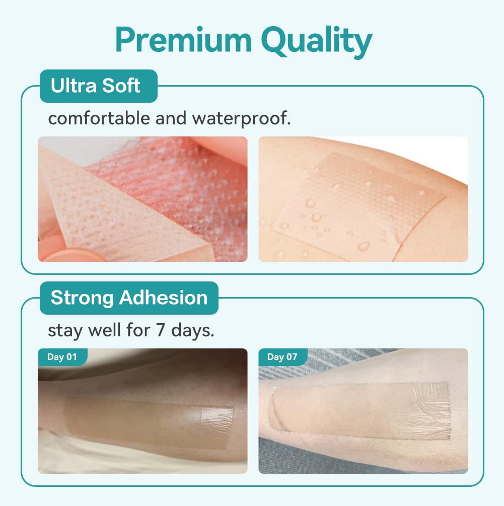 Dimora Medical Grade Silicone Scar Sheets - Ultra Soft Silicone Scar Tape (1.6”X120" Roll), Waterproof Scar Treatment For Surgical Scars, C Section, Tummy Tuck, Keloid Treatment : Health & Household