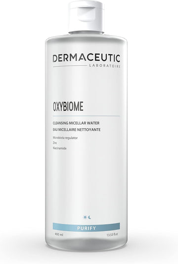 Dermaceutic Oxybiome - Cleansing Micellar Water With Microbiota Regulator, Zinc Gluconate And Niacinamide - 400 Ml