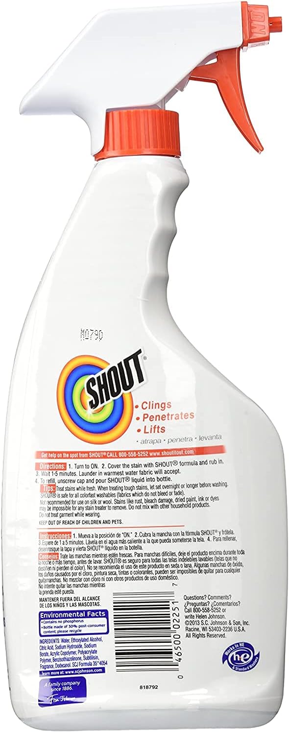 Shout Laundry Stain Remover Multi Pack by Shout (Set of 2) : Health & Household