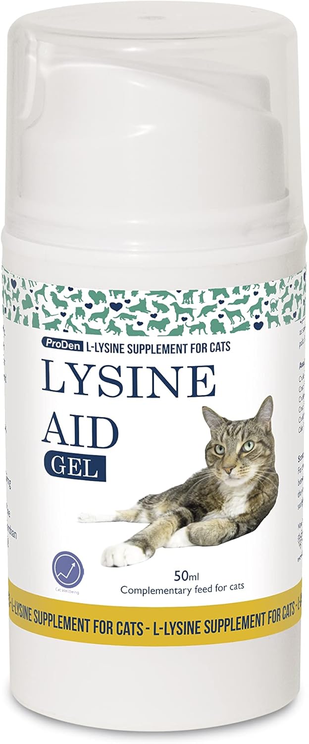 Swedencare UK Nutri-Science Lysine Aid Cat Gel, 50 ml?FP0111