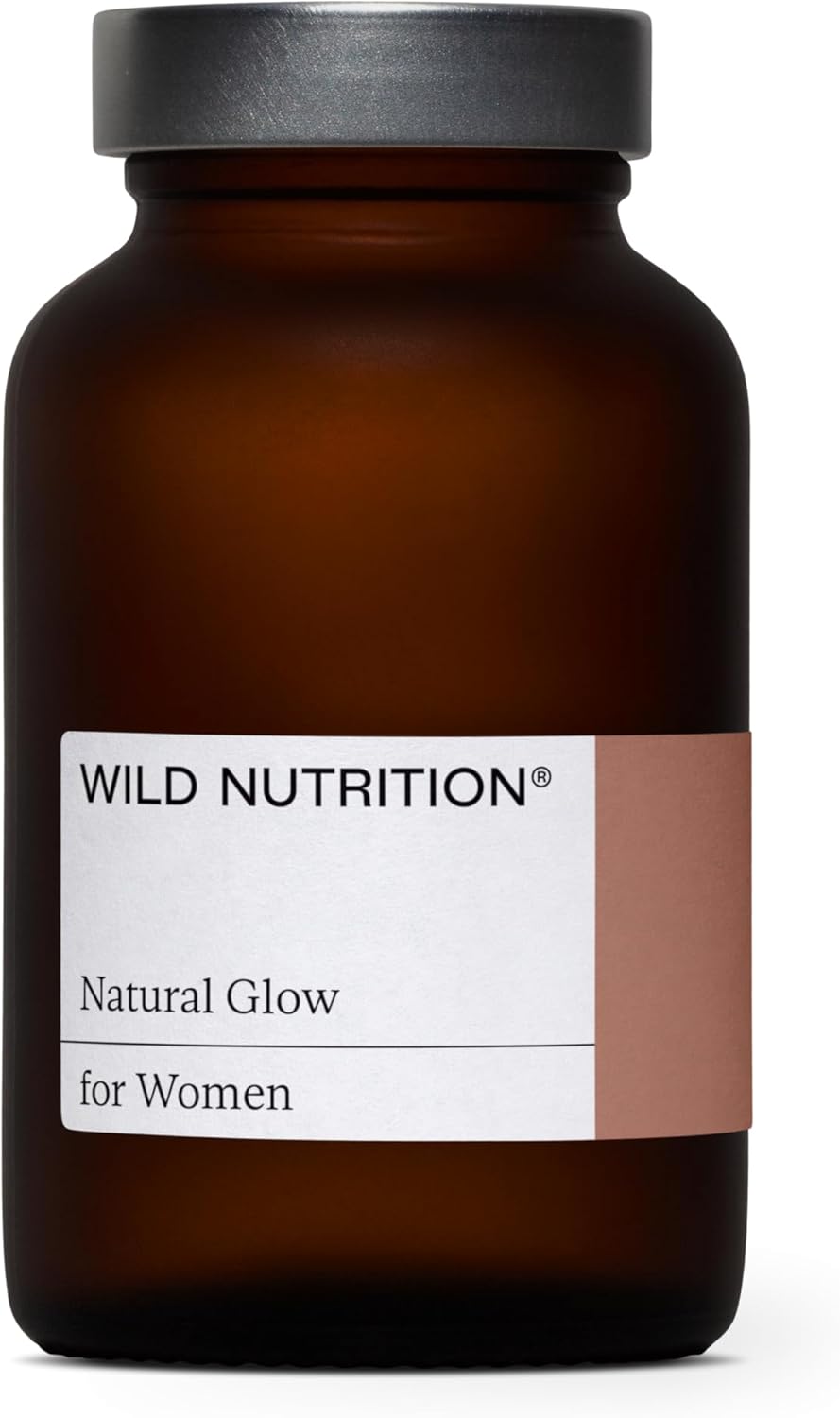 Wild Nutrition Food-Grown® Natural Glow | Supports Collagen Formation And Skin Pigmentation | Supports Skin, Hair And Nail Health | Melaline, Biotin, Vitamin C And E | 60 Capsules