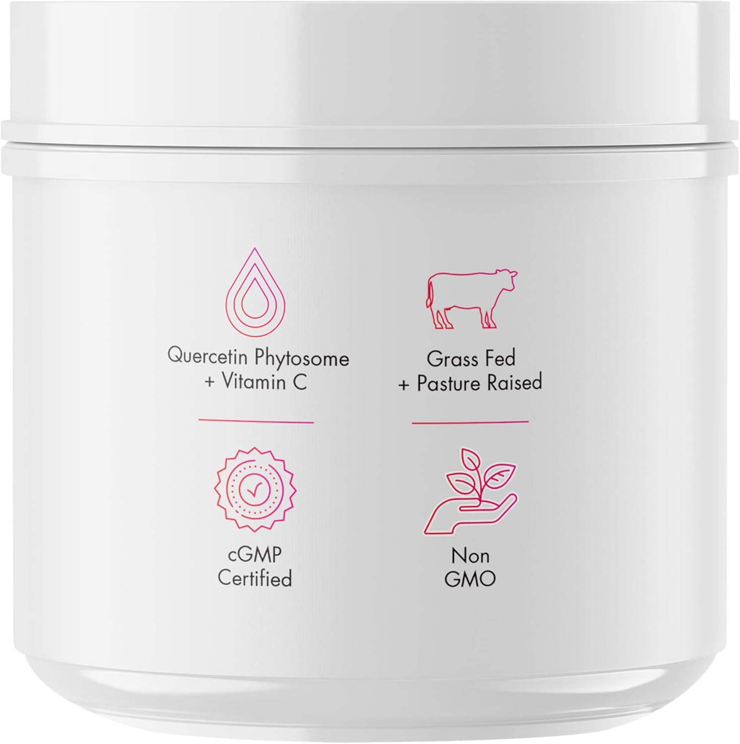 Codeage Liposomal Collagen Peptides Powder + Vitamin C & Quercetin Phytosome, Phospholipid Complex, Grass-Fed Pasture-Raised Hydrolyzed Collagen Type I & III Supplement All-in-One, Non-GMO, 14.97 oz : Health & Household