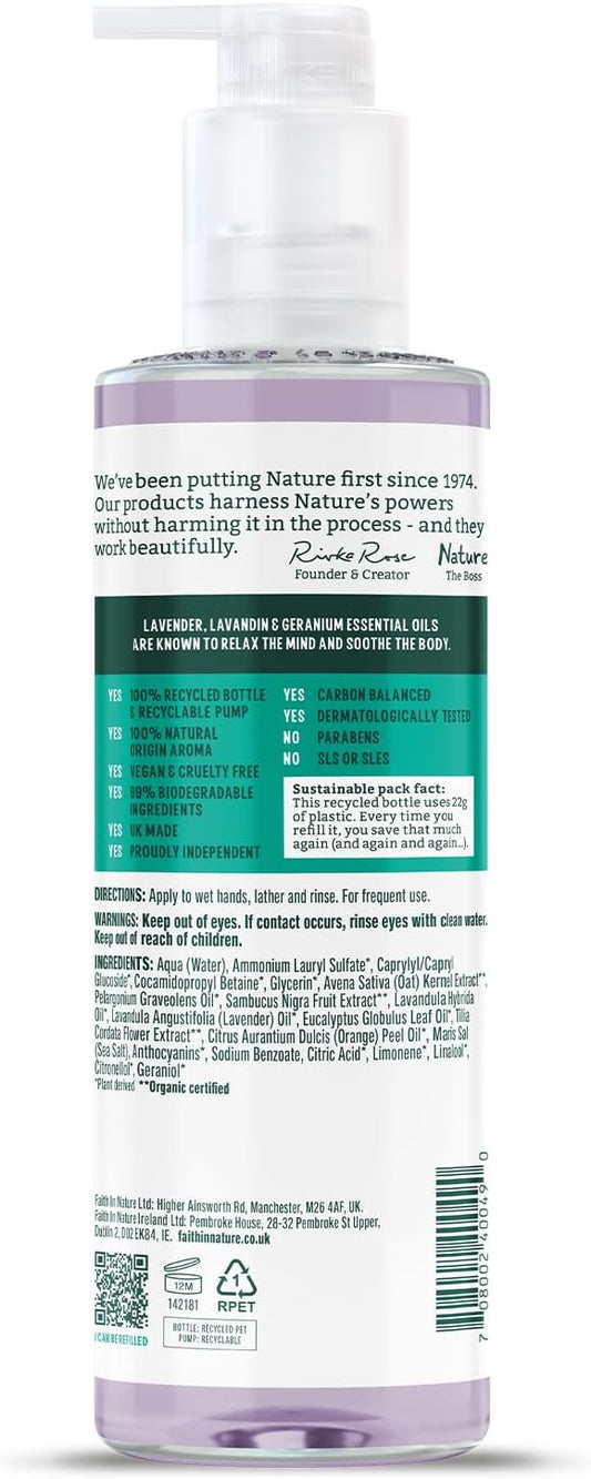 Faith In Nature Natural Seaweed And Citrus Liquid Hand Wash, Restorative, Vegan And Cruelty Free, No Sls Or Parabens, 400 Ml
