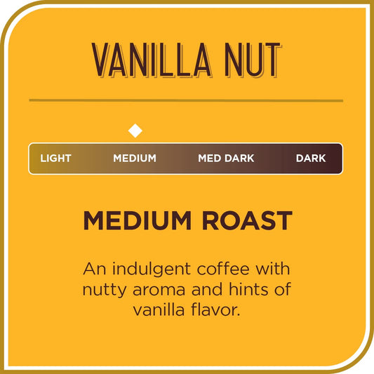 Don Francisco's Vanilla Nut Flavored Medium Roast Whole Bean Coffee (20 oz Bag)