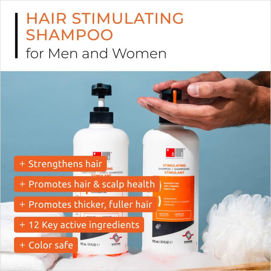 Ds Laboratories Revita Shampoo & Vitamin Tablets, For Thicker Hair Growth, Dht Blocker & Biotin, Hair Thickening Products For Men & Women