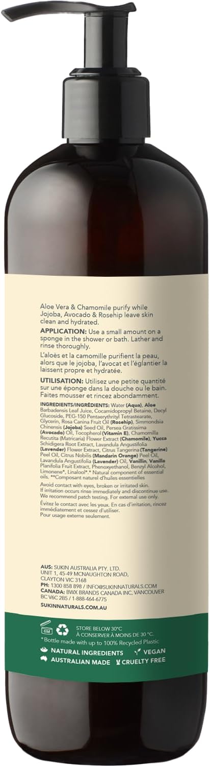 Lime & Coconut Botanical Body Wash : Amazon.co.uk: Beauty
