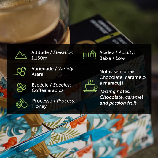 Coffee Mais Super Special Coffee Arara In Capsulescompatible With The Nespresso Machine|100% Arabica  Medium Roast Box Of 10 Units