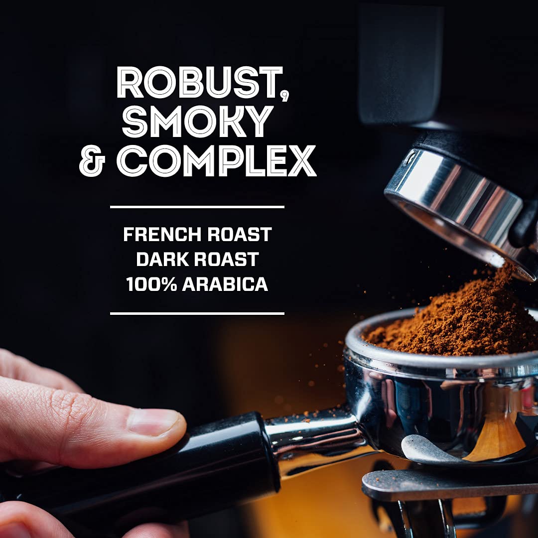 Eight O'Clock Ground Coffee, French Roast, 24 Ounce