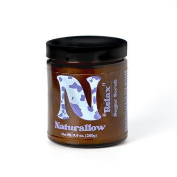 Tallow Citrus Sugar Scrub With Unrefined Organic Sugar & Grapefruit & Lemon Oils - Exfoliates - Tightens - Tones Skin - Revitalizes & Awakens Senses - Polishes & Softens