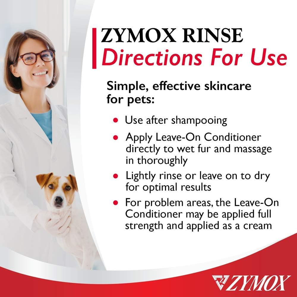 Pet Shampoos : PET KING BRANDS Zymox Leave On Conditioner for Pets, 12 fl oz