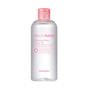 Tonymoly Peach Punch Cleansing Water, 12 Oz