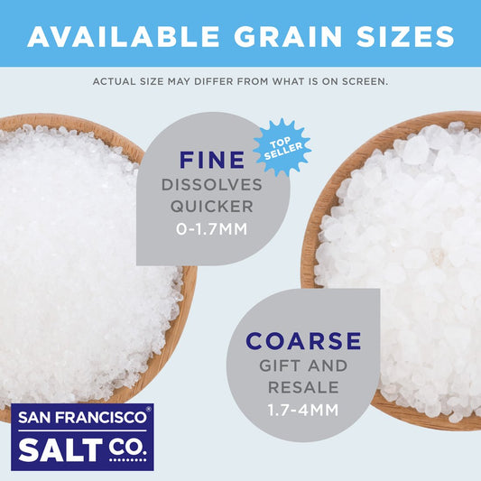 Minera Dead Sea Salt, 100% Pure & Natural, 10 Lbs. Coarse Grain (0-1.7-4 Mm) Bulk Bag, Easily Dissolving Dead Sea Salts For Soaking & Bathing, Skin Nourishing Coarse Sea Salt, Unscented