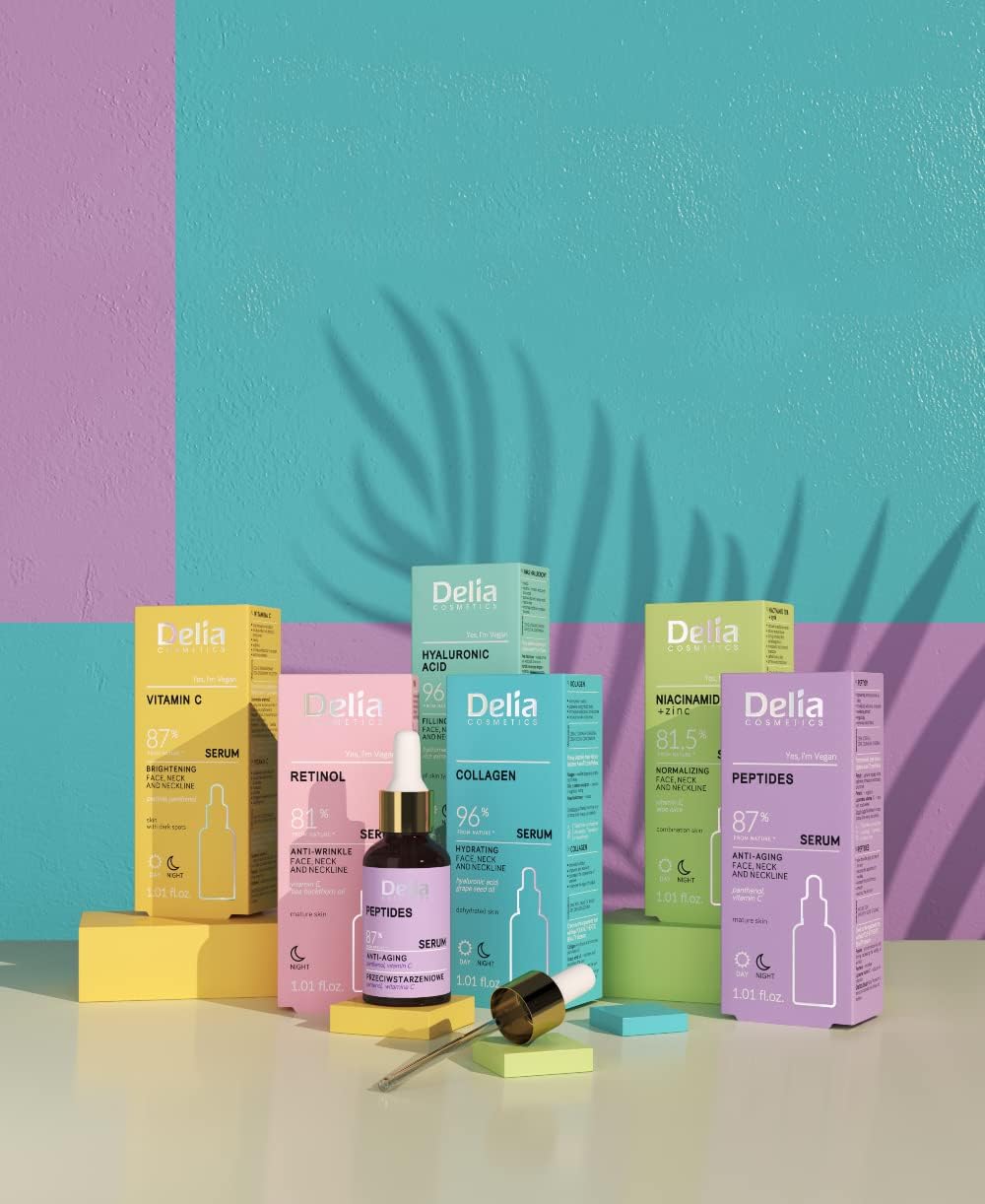 Delia Cosmetics - Filling Serum - Hyaluronic Acid - Mature Skin - Reduces Wrinkles. Improves Elasticity. Delay Aging Process - Moisturised, Firm Skin - Vegan - 30ml : Amazon.co.uk: Beauty