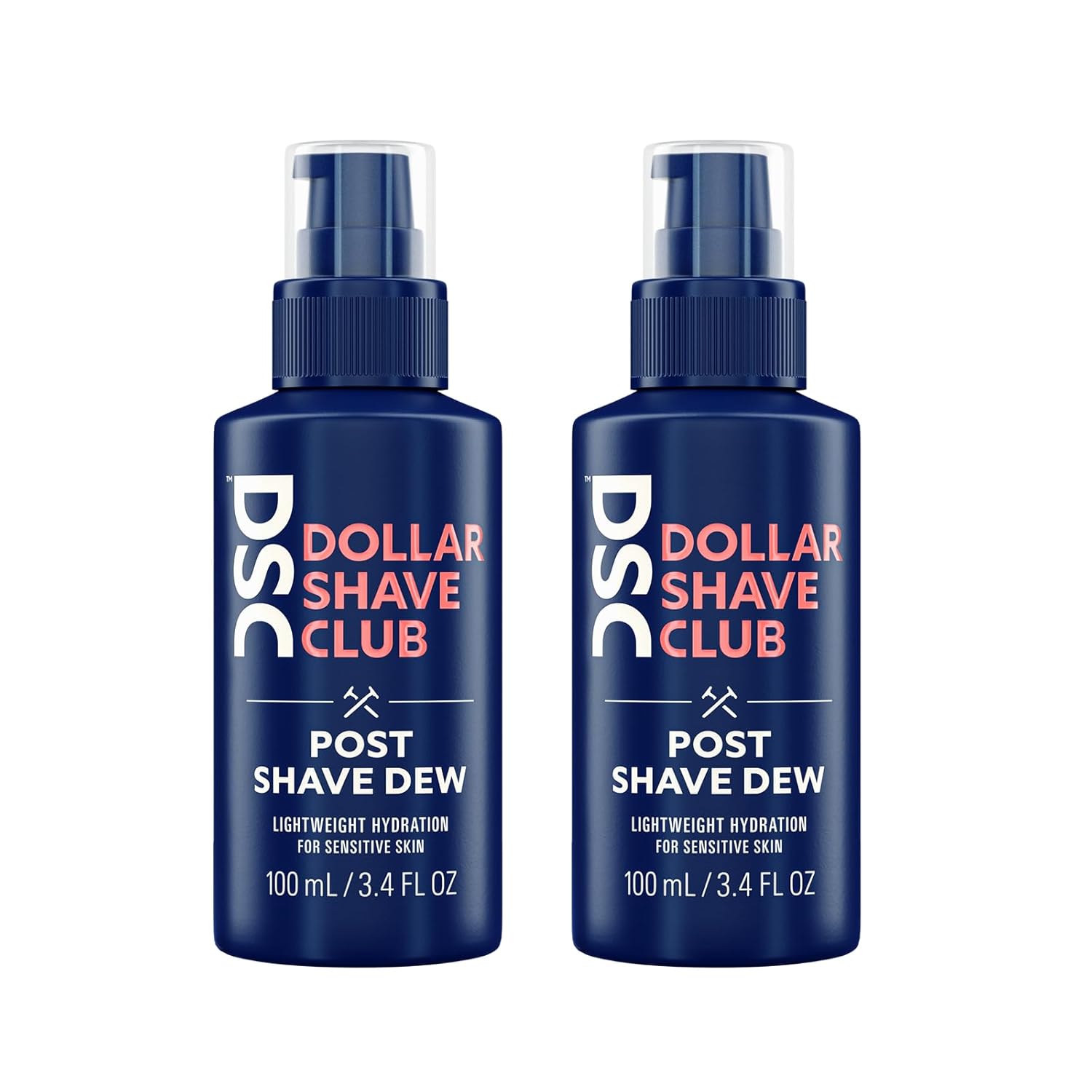 Dollar Shave Club | Post Shave Dew 3.4 Fl Oz (Pack Of 2) | A Hydrating Alternative To Aftershave For Men, Sensitive Skin, Post Shave Balm, Aftershave Lotion, Shaving Balm With Aloe