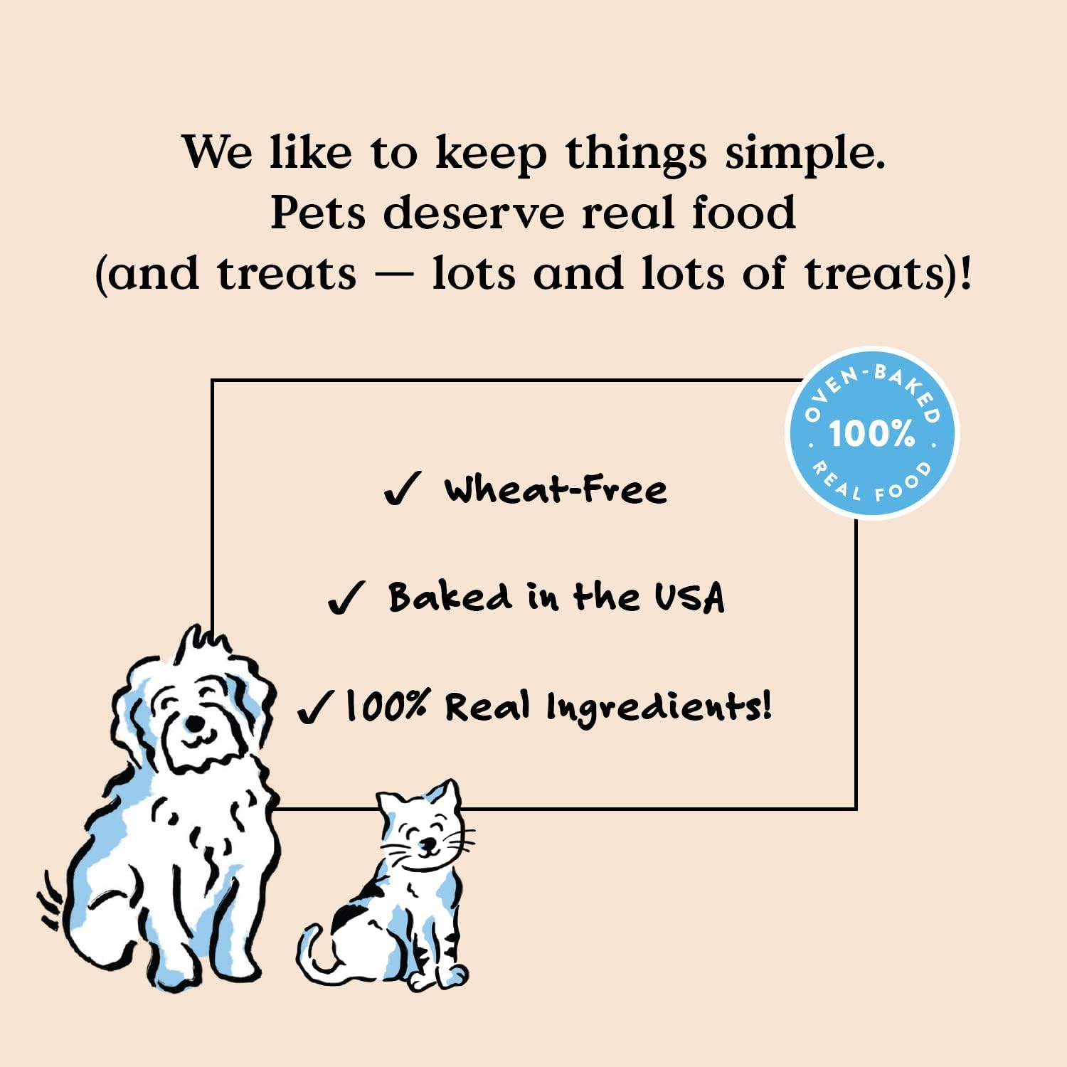 Bocce's Bakery by The Fire Assorted Treat Bundle for Dogs, Wheat-Free Everyday Dog Treats, Made with Real Ingredients, Baked in The USA, All-Natural Soft & Chewy Cookies, 6 oz Each : Pet Supplies