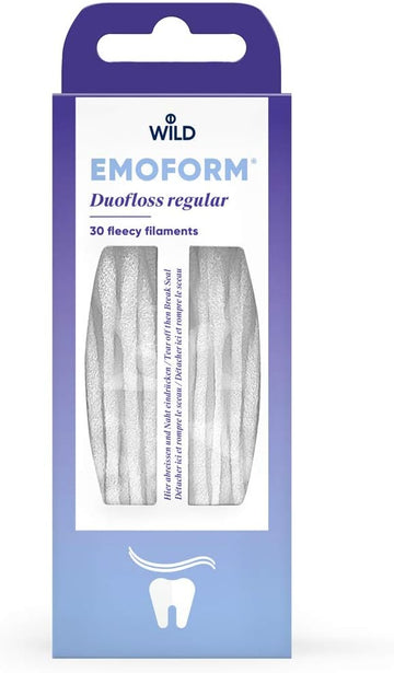 Emoform Duofloss Regular, For A Thorough Cleaning Of Braces, Implants, Bridges, Retainers And Larger Interdental Spaces