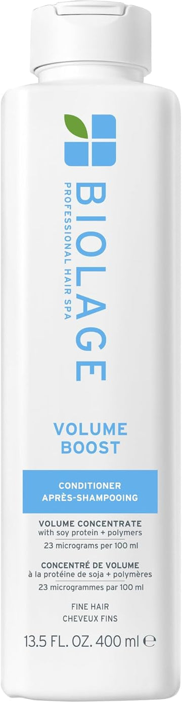 Biolage Volume Boost Conditioner, Immediate Lift & Volume, For Fine Hair, Enriched With Soy Protein, 400Ml