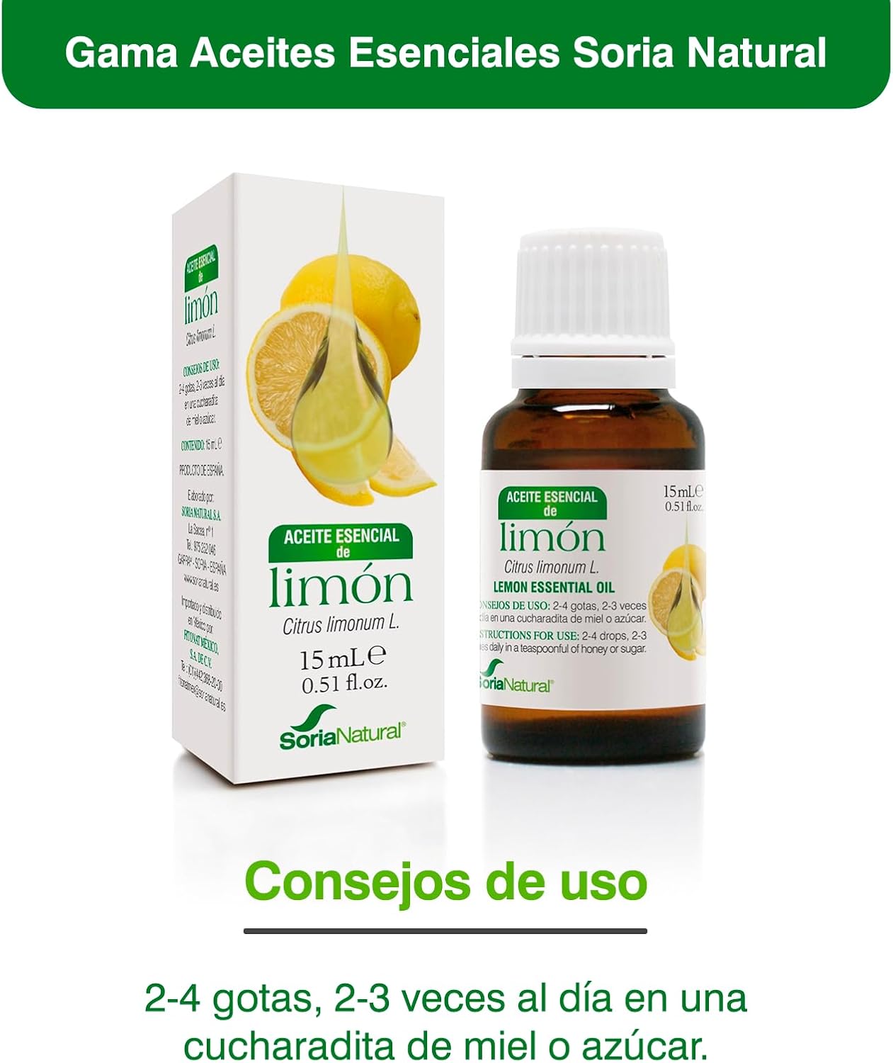 Soria Natural - Lemon Essence Soria