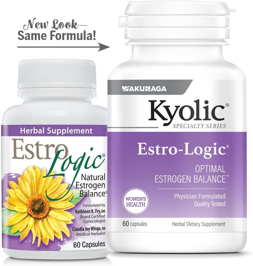 Kyolic Specialty Series, Estro-Logic Optimal Estrogen Balance, 60 Capsules : Health & Household