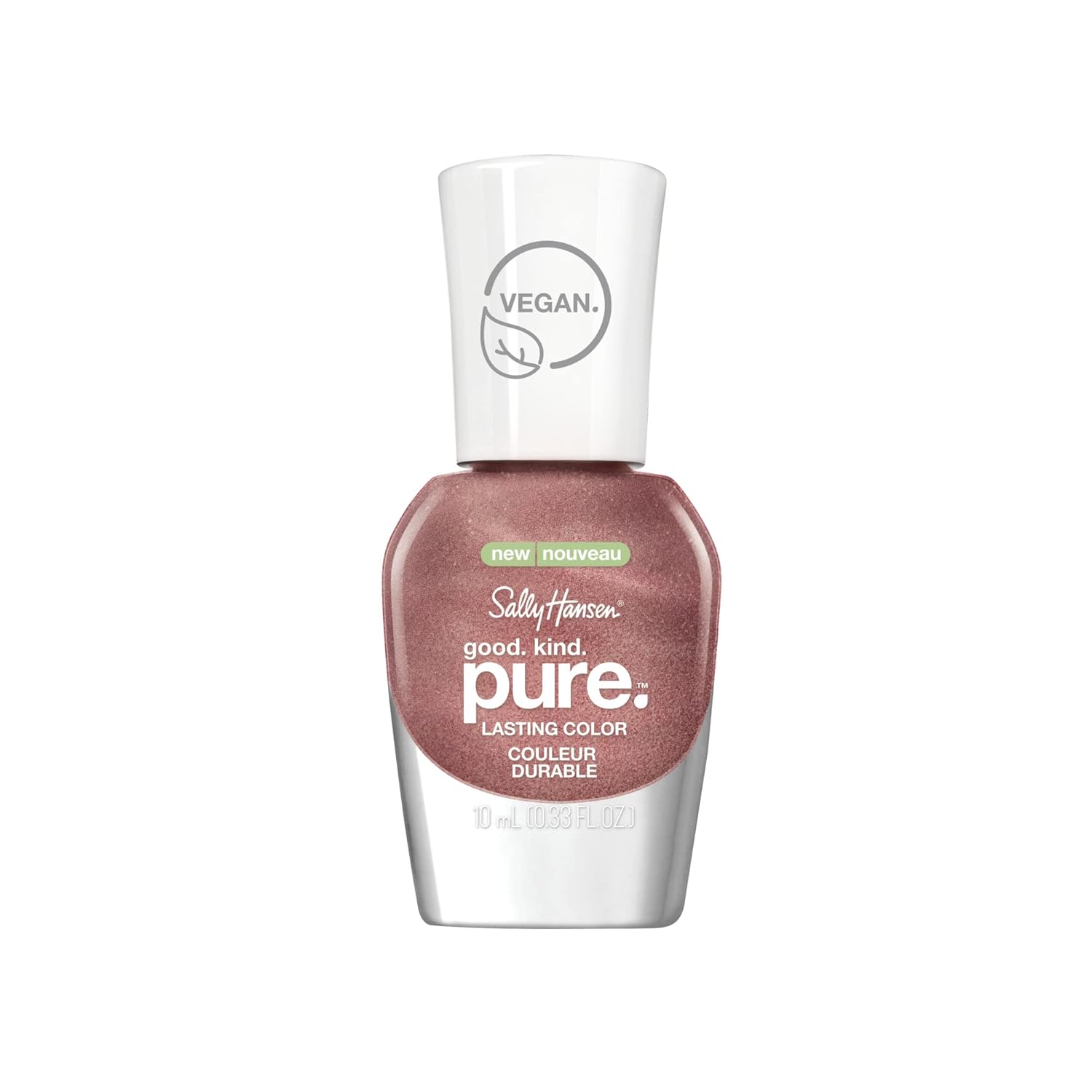 Sally Hansen - Good. Kind. Pure Vegan Nail Colour, Golden Quartz, 0.33 Fl Oz (Pack Of 1), Packaging May Vary