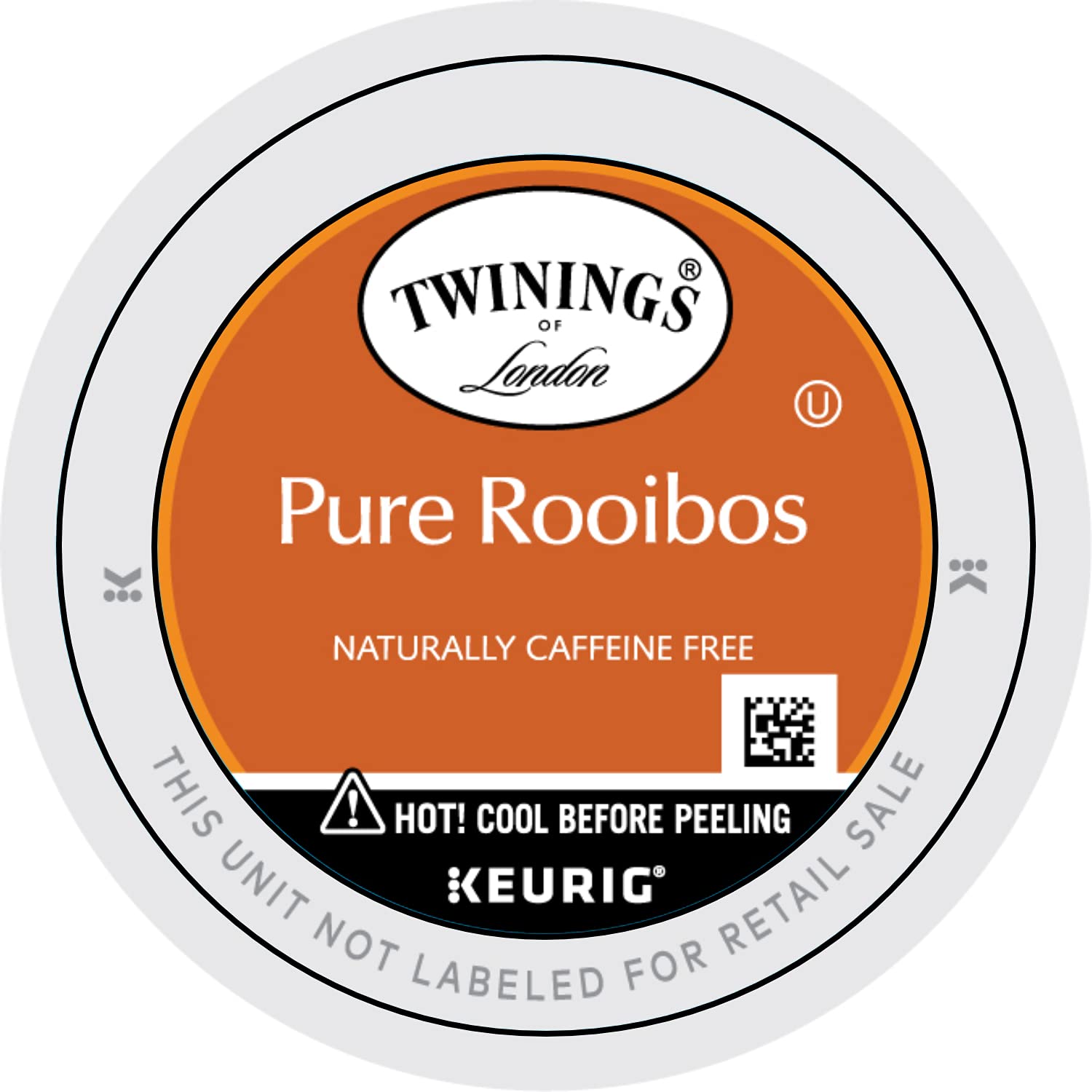 Twinings Tea K-Cup Assortment, Herbal & Black (Pack of 24) with By The Cup Honey Sticks : Everything Else
