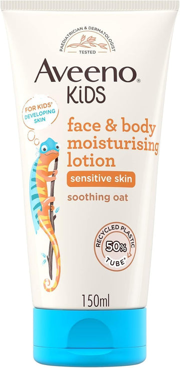 Aveeno Baby Kids Face & Body Moisturising Lotion (Pack Of 2)