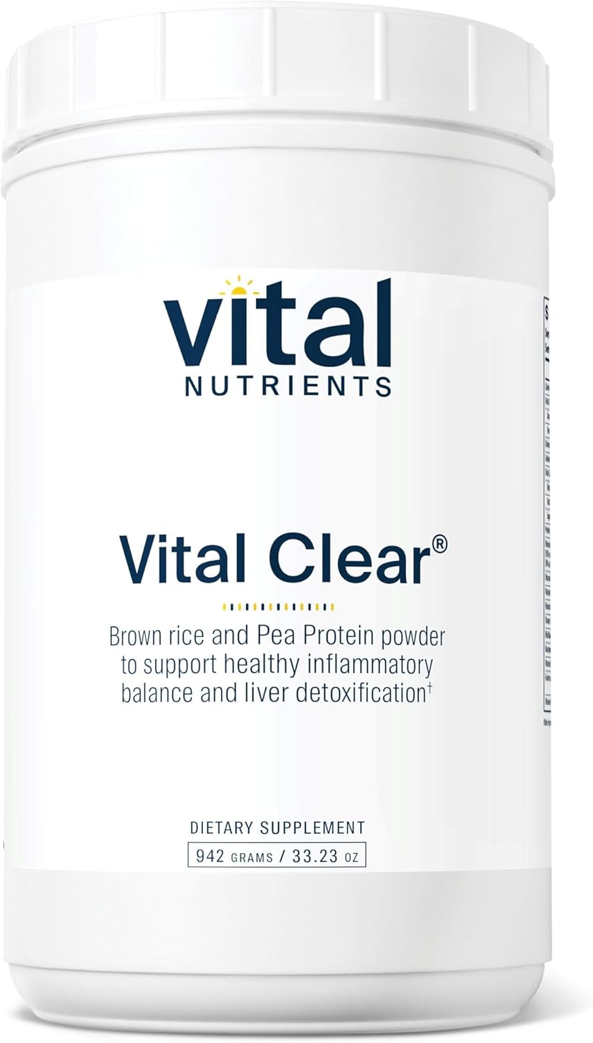 Vital Nutrients - Vital Clear - Nutritional and Herbal Support for Overall Health and Detoxification - Vegetarian - 942 Grams