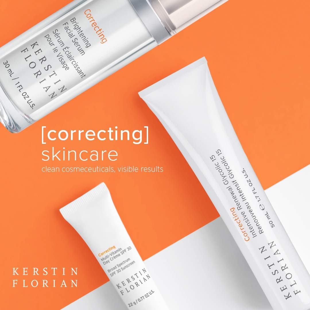 Kerstin Florian Correcting Foaming Cleanser | Salicylic Acid & Bha Deep Cleansing Face Wash For Oily Skin | 3.4 Fl Oz : Beauty & Personal Care