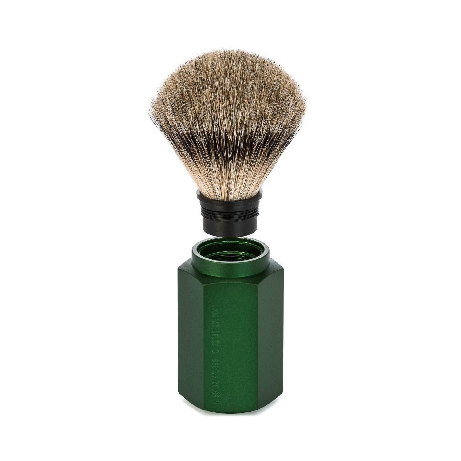 Mühle Hexagon Forest Silvertip Badger Shaving Brush : Beauty & Personal Care