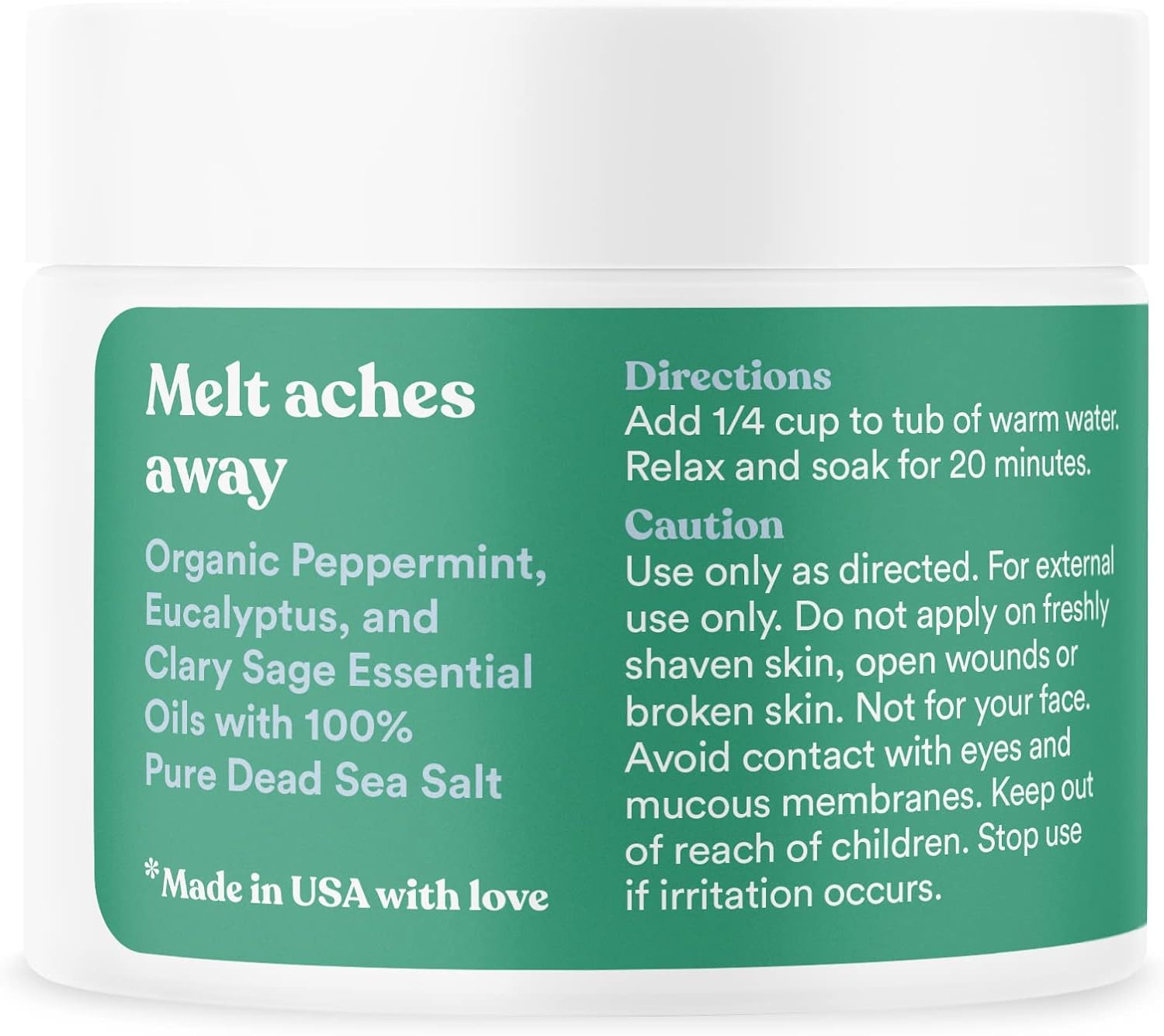 ASUTRA Dead Sea Bath Salts Sampler Set - 3 Mini Sized 2 oz Jars (Mini Sampler Set) : Beauty & Personal Care