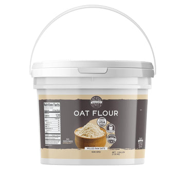 Birch & Meadow 1 Gallon Of Oat Flour, Non-Gmo, Ready To Make
