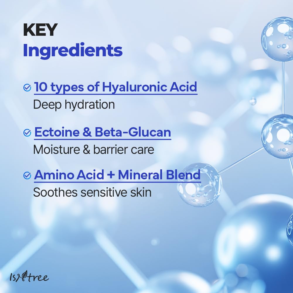 Isntree Hyaluronic Acid Daily Sun Gel 50Ml, 1.69 Fl Oz | Spf 30 | Korean Skincare | Moisturizing | No White Cast | Lightweight | Mild Formula | Daily Spf | Korean Sunscreen | Broad Spectrum : Beauty & Personal Care