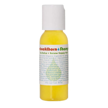 Living Libations - Organic Seabuckthorn Shampoo | Natural, Wildcrafted Clean Beauty (4 Fl Oz | 120 Ml)