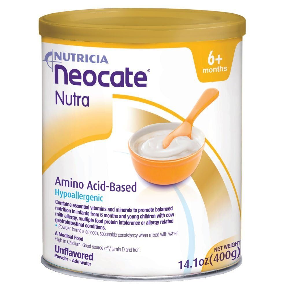 Neocate Nutra - Amino Acid-Based Hypoallergenic Solid Food - 14.1 Oz Can (Pack Of 1)