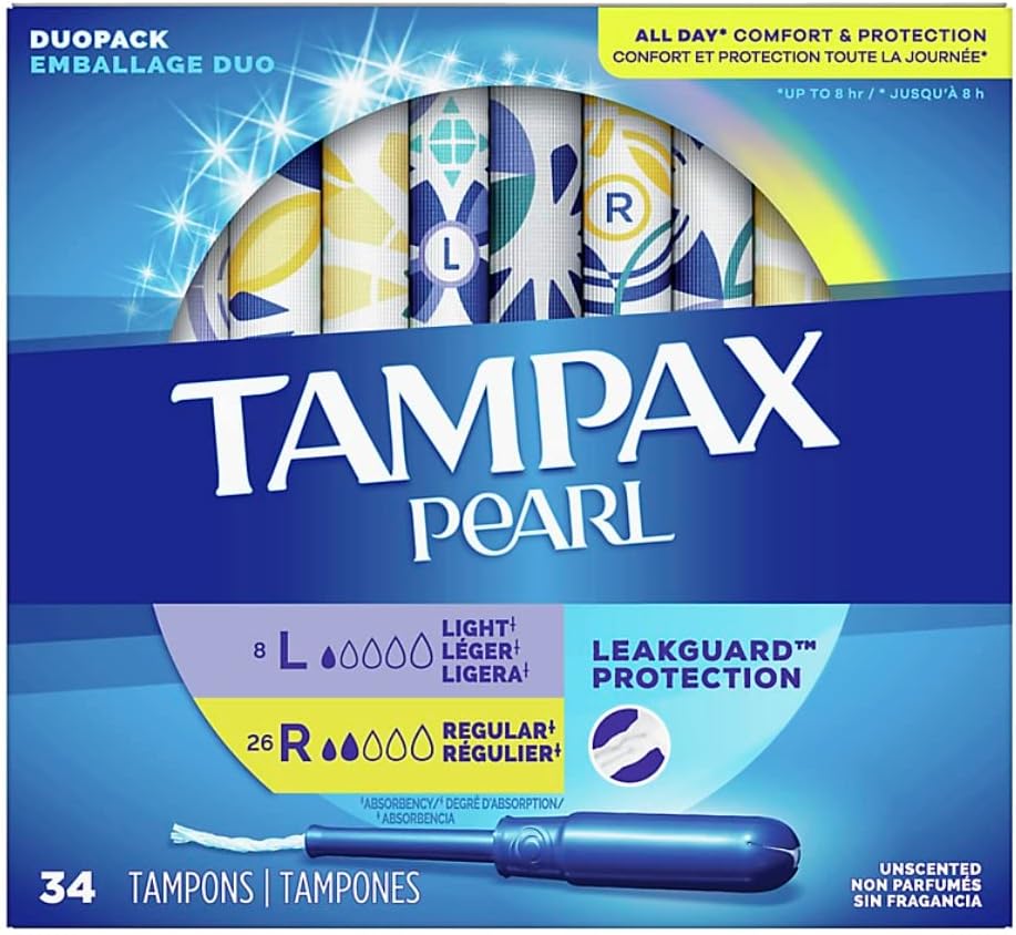 Tampax Pearl Duo Pack Light/Regular