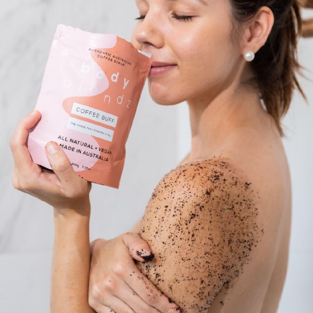 Coffee Buff Coffee Body Scrub For Women, 7 Oz