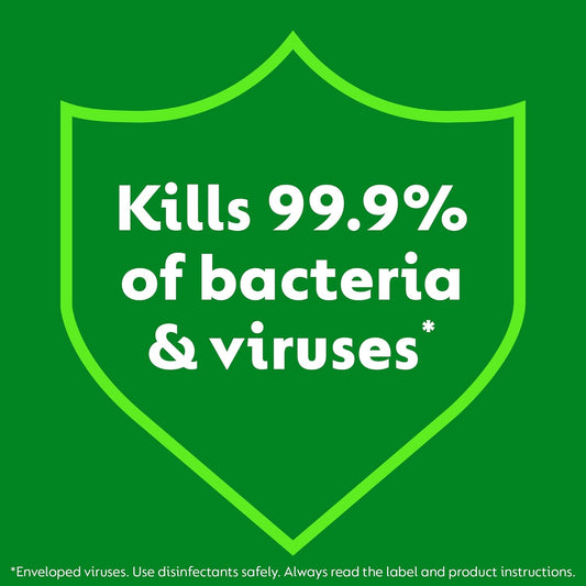 Dettol Antibacterial Biodegradable Disinfectant Wipes, Lime Mint Scent, 6 X 126 Multipack (Total 756), Effective Mould Mildew Remover, Ideal For Home Cleaning
