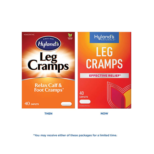 Hyland's Naturals Leg Cramps Caplets, Natural Relief of Calf, Leg and
