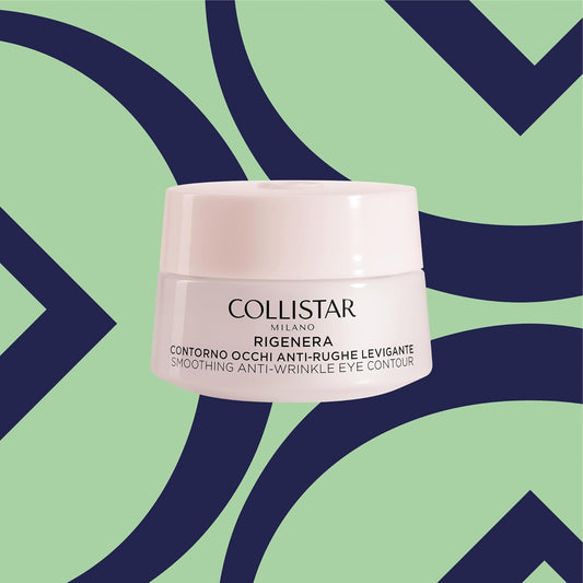 Collistar Rigenera Smoothing Anti Wrinkle Eye Contour 15 Ml, 0.5 Fl Oz Made In Italy [Italian Import]