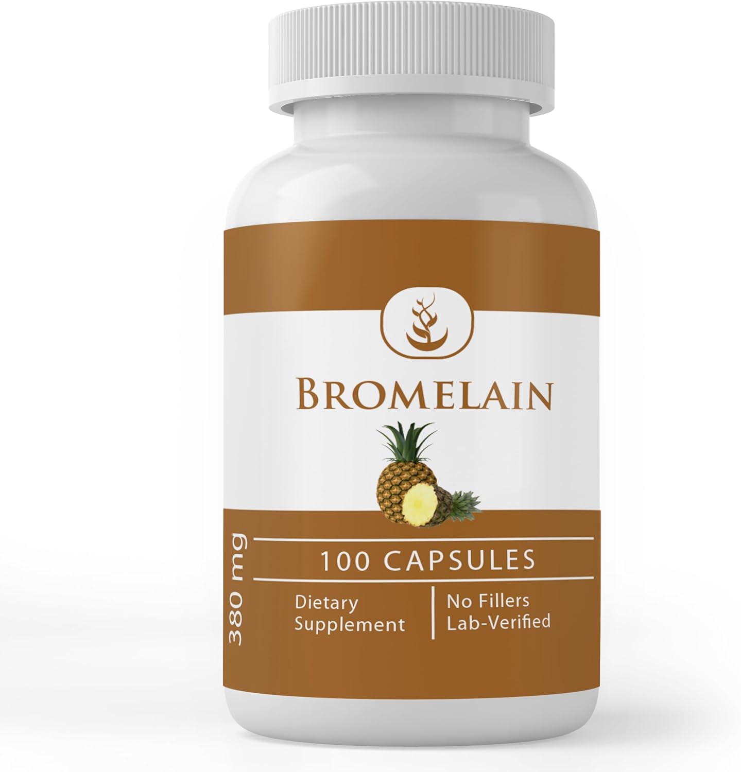 Pure Original Ingredients Bromelain, (100 Capsules) Always Pure, No Additives Or Fillers, Lab Verified